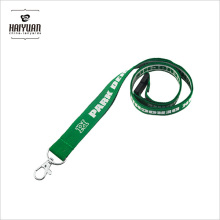 Kundenspezifische gewebte Lanyard in grüner Farbe